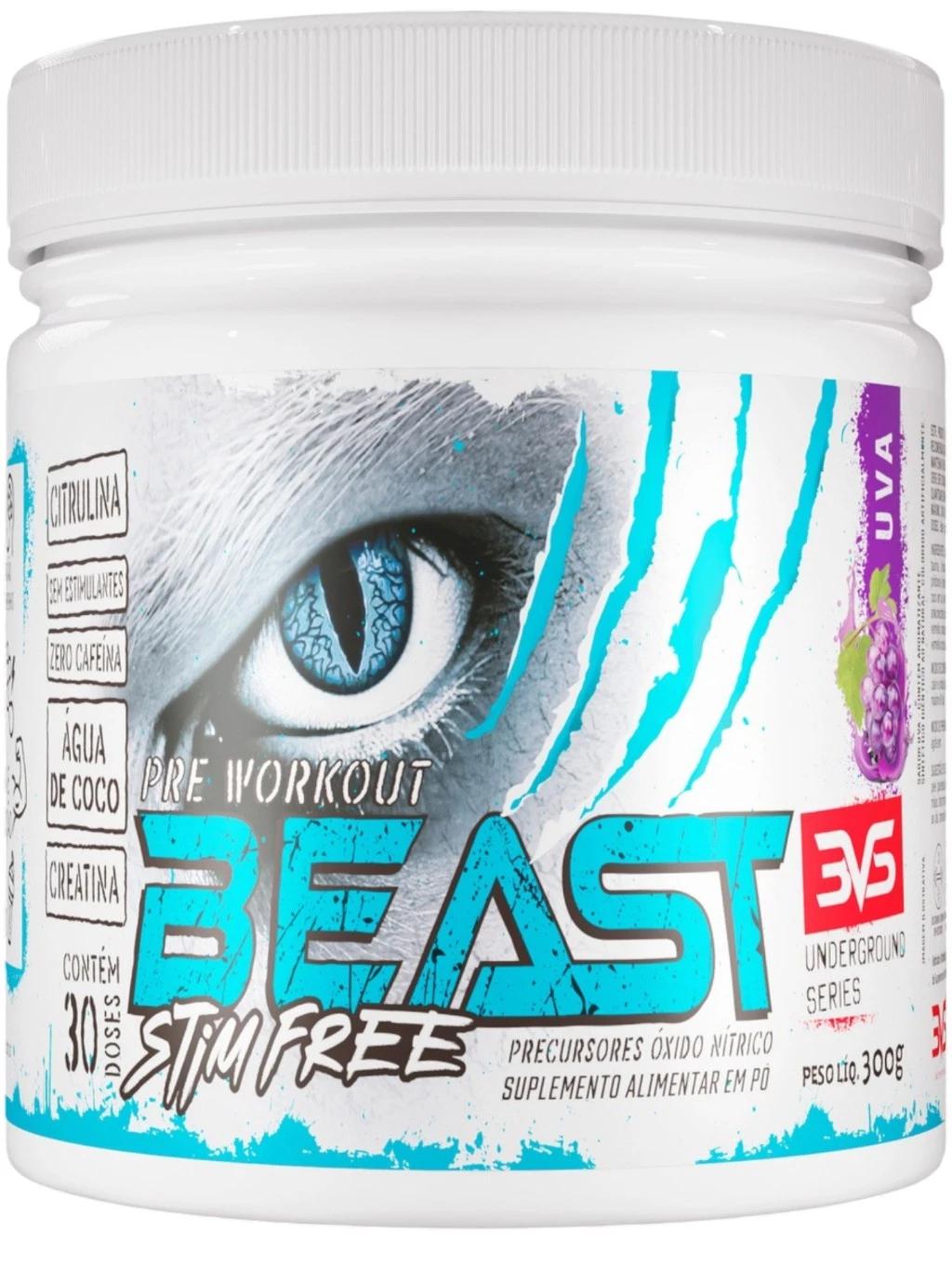 Pré Treino BEAST STIM FREE 300g