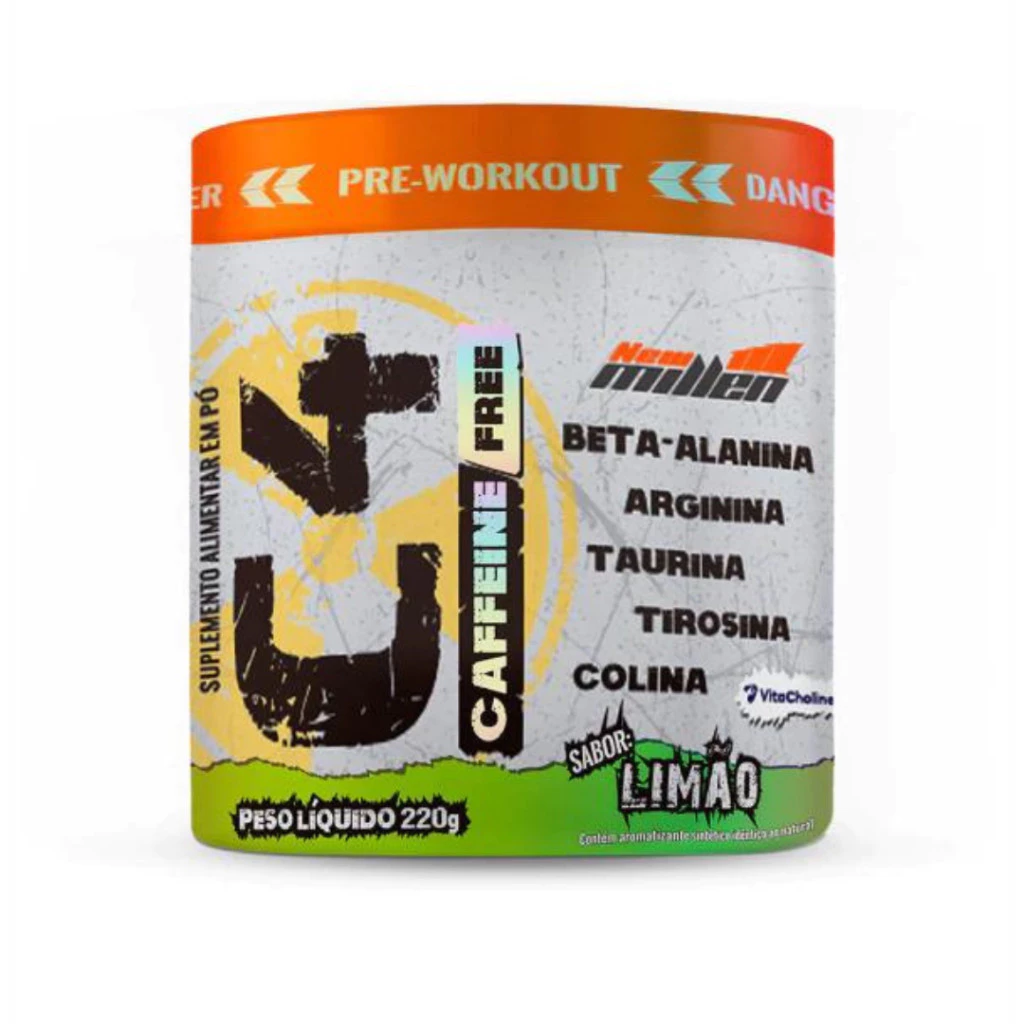 C4 pre-treino sem cafeína
