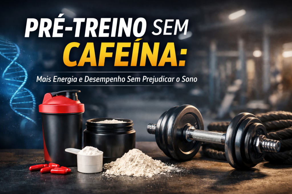 Pre-treino sem cafeína