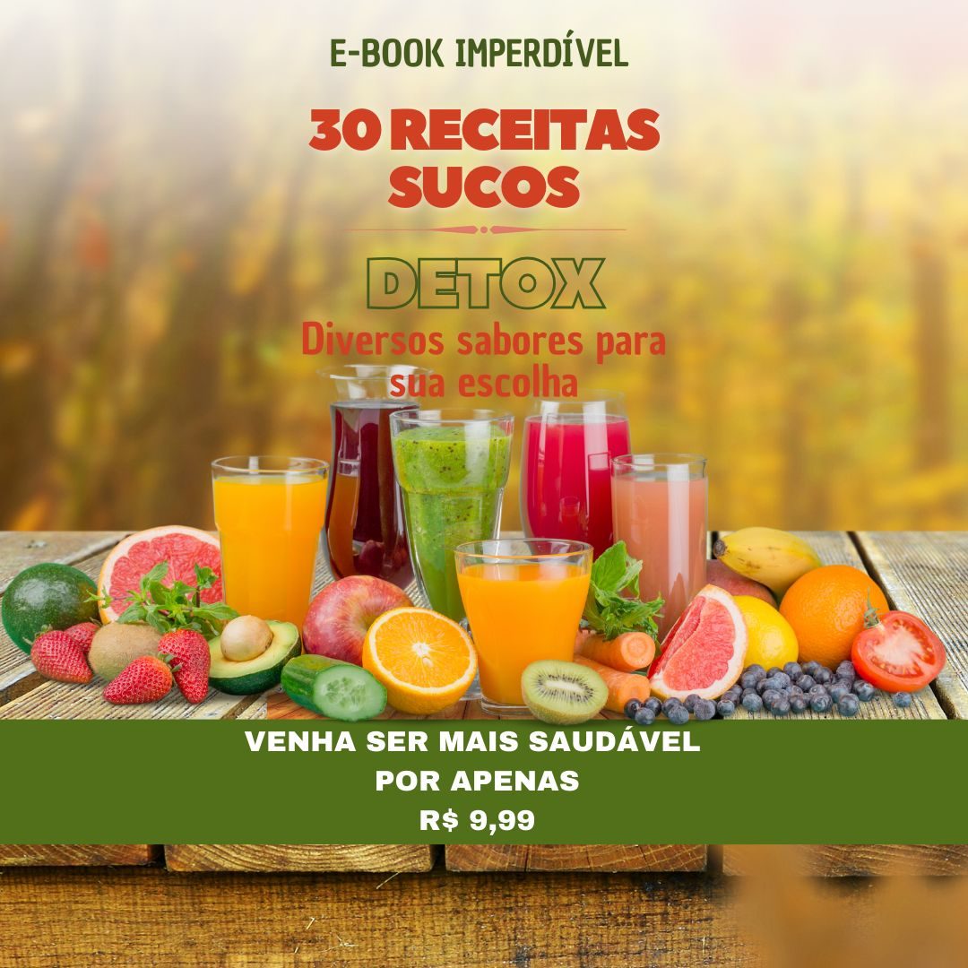 Suco detox para secar a barriga